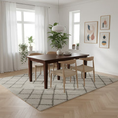 38" x 66" Amish Frontier Dining Table w/ 4-Leaves