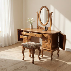 42" Queen Anne Jewelry Dressing Table