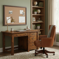 48" Settlers Desk w/ Drawers