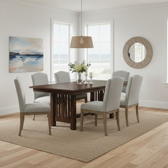 48" x 72" Amish Mission Standard Table w/ 4-Leaves