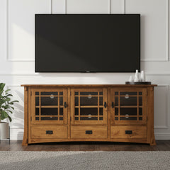 72" Amish Craftsman TV Stand