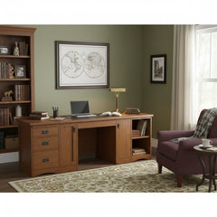 80" L-Shaped Mission Desk