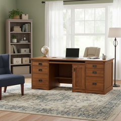 80" Mission Wedge Desk