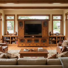 96" Amish Entertainment Center