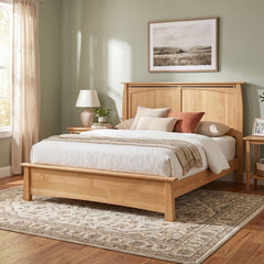 Amish Aspen Low Footboard Bed