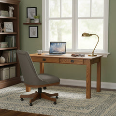 Amish Heavy 3" Legs Desk, OAK