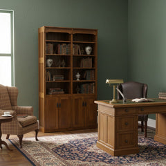 Amish Mission 48" x 84" Bookcase w/ Doors