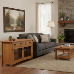 Amish Mission Style Sofa Table