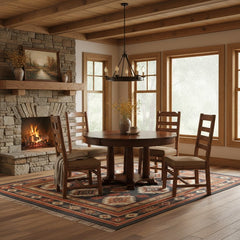 Amish Puzzle Table - Character Cherry