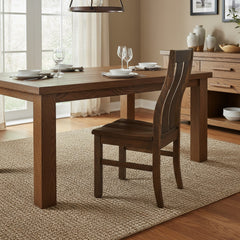 Amish Silverton Side Chair Barnwood