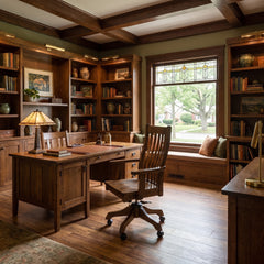 Amish Mission Rochester Office Arm Chair