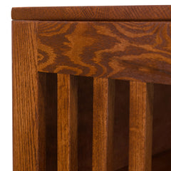 36" x 48" Mission Spindle Bookcase