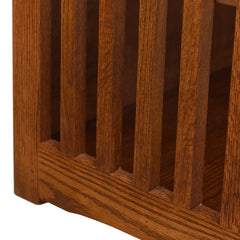 36" x 48" Mission Spindle Bookcase