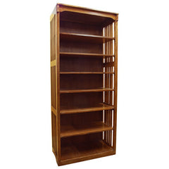 36" x 84" x 18" Mission Spindle Bookcase