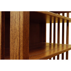 36" x 84" x 18" Mission Spindle Bookcase