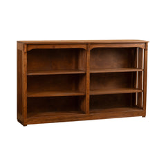 60" x 36" x 12" Mission Spindle Bookcase