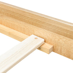 Amish Aspen Low Footboard Bed