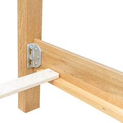 Amish Aspen Low Footboard Bed