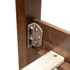 Amish Aspen Low Footboard Bed