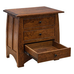 Aspen 3 Drawer Nightstand