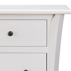 9-Drawer Brown Maple White Snow Dresser