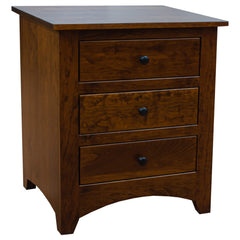 Shaker 3 Drawer Nightstand