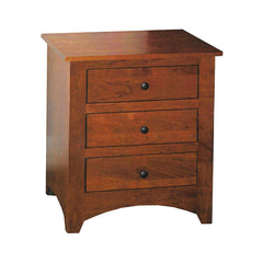 Shaker 3 Drawer Nightstand