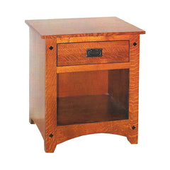 Siesta Mission 1 Drawer Nightstand