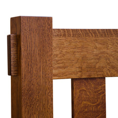 Queen Heavy Mission Bed