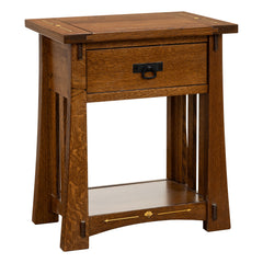 Golden Gecko One Drawer Nighstand