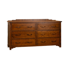 Greene & Greene Cloud Lift 6-Drawer Dresser