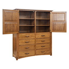 Dutch Greene & Greene Armoire