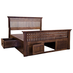 Amish Bungalow Bed w/ Drawers