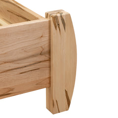 Amish Wormy Maple Bed