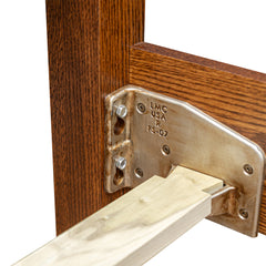 Mission Cal-King Oak Bed