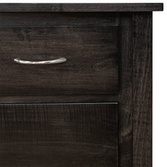 9-Drawer Brown Maple Mission Dresser (Dark Knight)