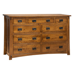 Dutch 9-Drawer Mule Dresser