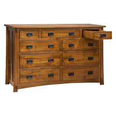 Dutch 9-Drawer Mule Dresser