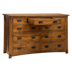 Dutch 9-Drawer Mule Dresser