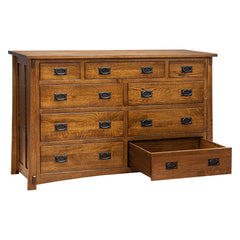 Dutch 9-Drawer Mule Dresser