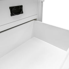 11-Drawer Brown Maple Mission Dresser