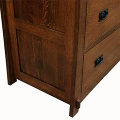 Amish Craftsman 7-Drawer Dresser