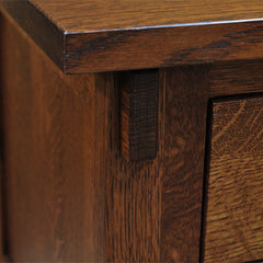 Amish Craftsman 7-Drawer Dresser