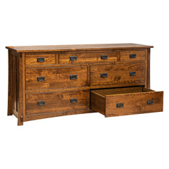 Dutch 7-Drawer Mule Dresser