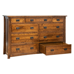 Dutch 9-Drawer Mule Dresser