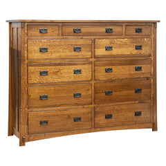 Dutch 11-Drawer Mule Dresser