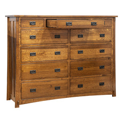 Dutch 11-Drawer Mule Dresser