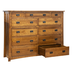 Dutch 11-Drawer Mule Dresser