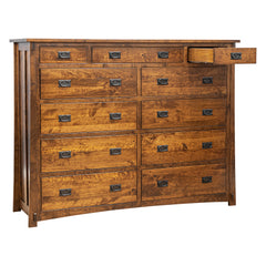 Dutch 11-Drawer Mule Dresser