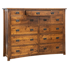 Dutch 11-Drawer Mule Dresser